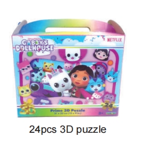 24pcs 3D puzzle
